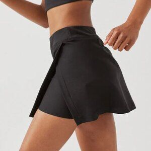 Outdoor Voices Court Skort in Black